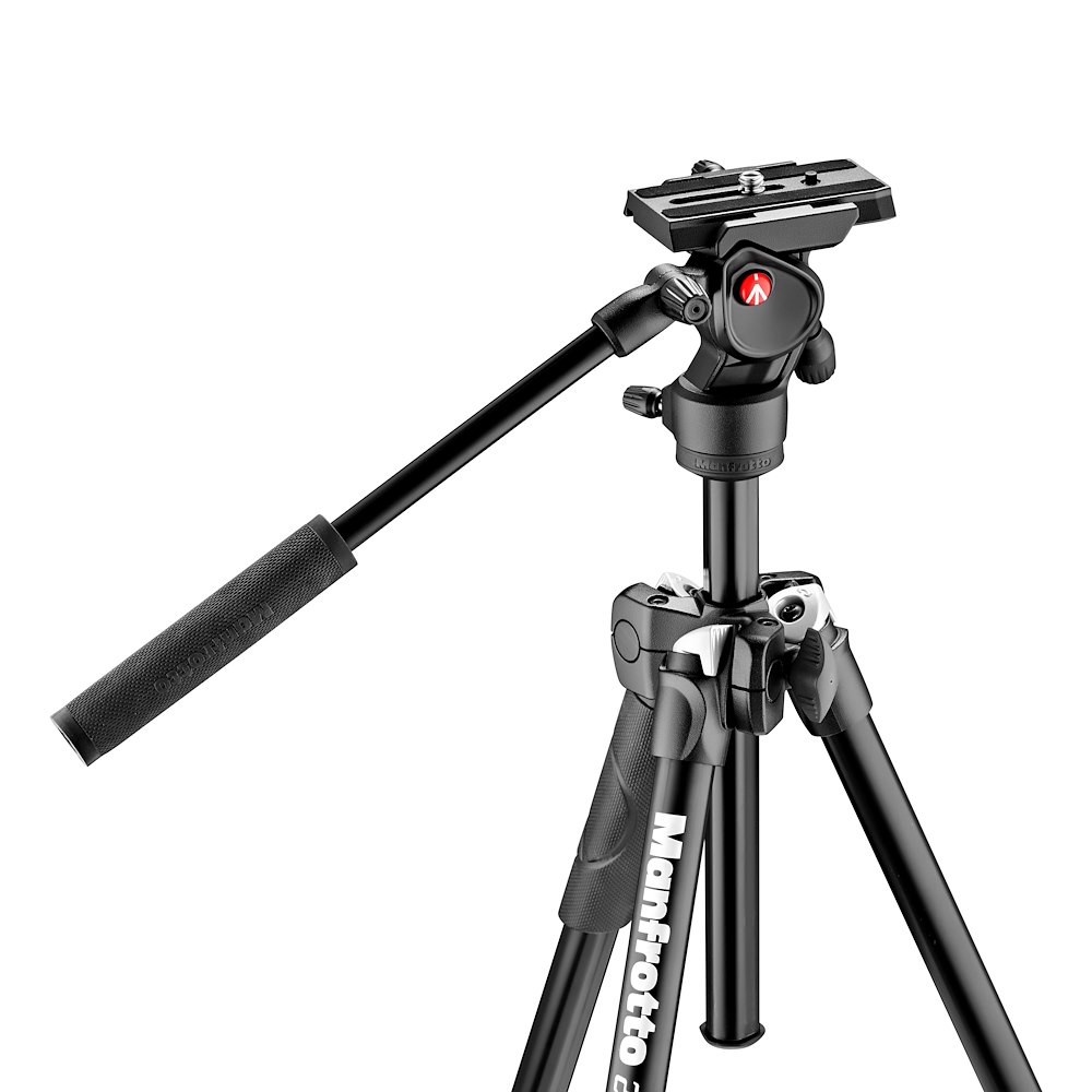 Manfrotto MK290LTA3-V 290 light kit with video head - 5
